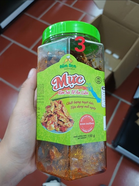 Mực rim SA tế 150g