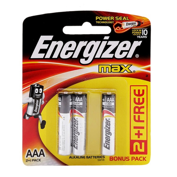 Energizer - Pin AAA E92 (2+1)
