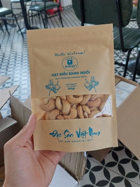 Hạt điều rang củi Bình Phước 300g