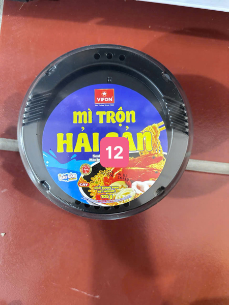 Vifon - Mì trộn hải sản tô 105g