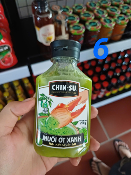 Muối ớt xanh Chinsu 200g