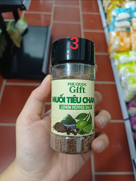 Muối tiêu chanh đảo Ngọc 85g