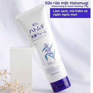 Sữa rửa mặt Hatomugi 170g