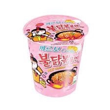 Mì ly khô gà cay Samyang Carbonara
