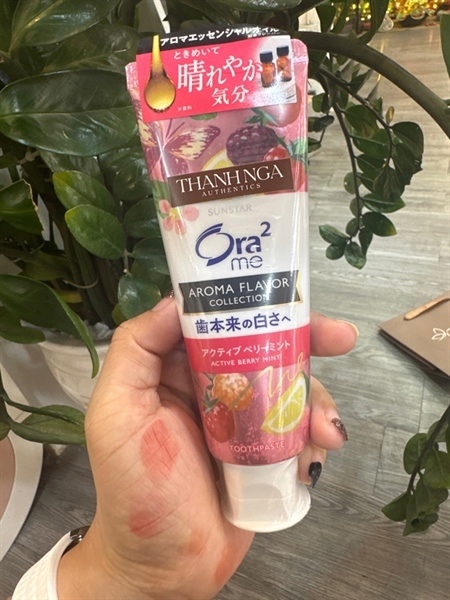 Kem đánh răng ORA2 vị chanh
