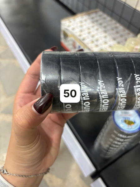 Băng keo đen Nanonai 10Y