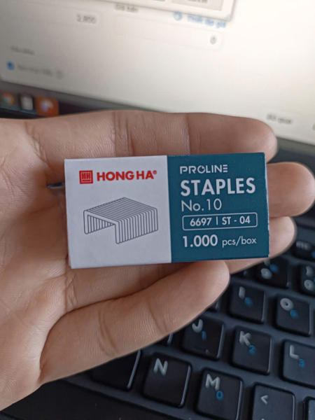Hong Ha - Kim bấm No.10 (1000pcs)