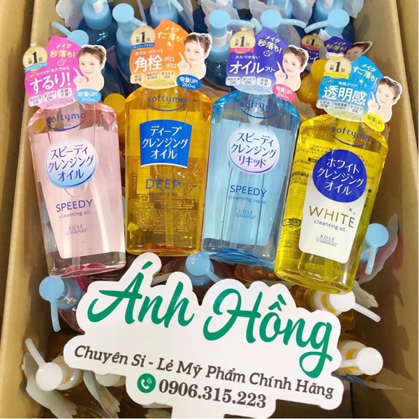 Dầu tẩy Trang Softymo KOSE cleansing liquid 240ml
