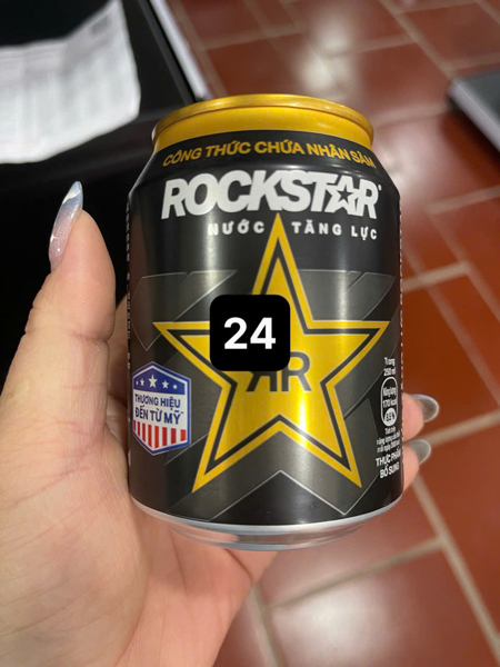 Nước tăng lực Rockstar lon 250ml