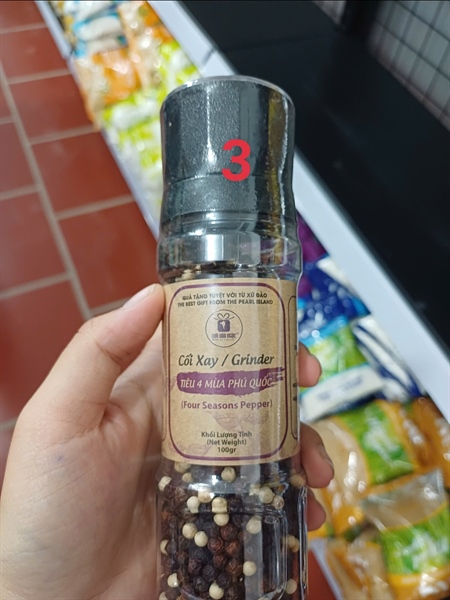 Cối xay tiêu 4 mùa 100g