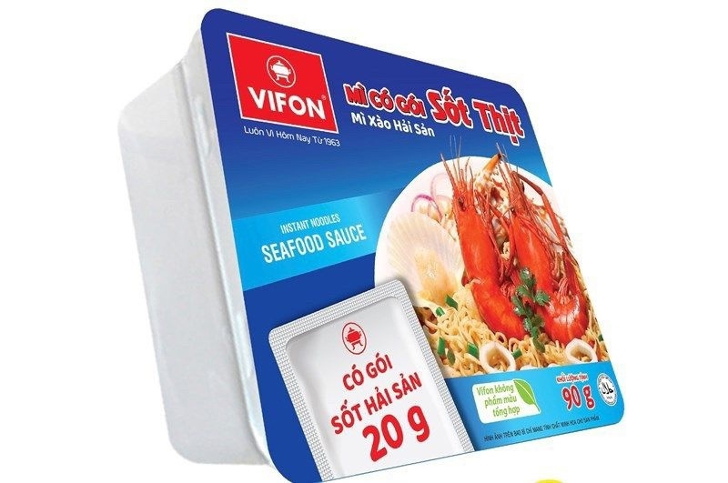 Vifon - Mì xào hải sản khay 90g