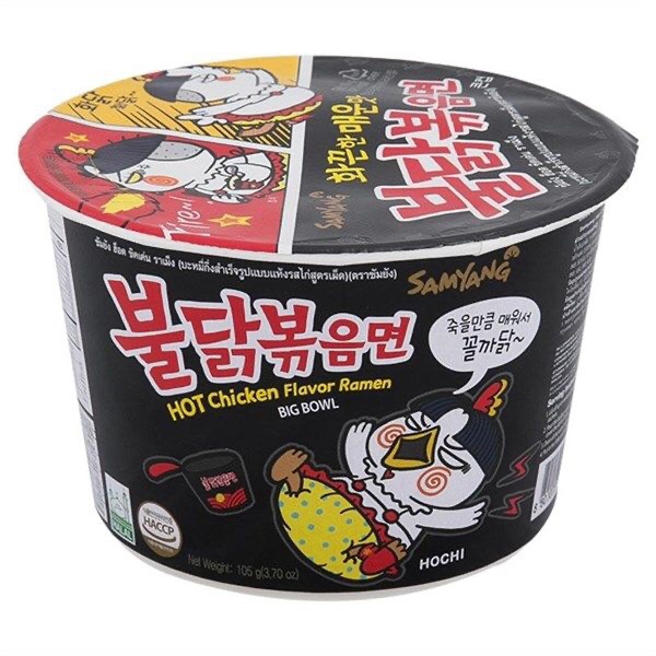 Mì cay tô khô gà cay Samyang 105g