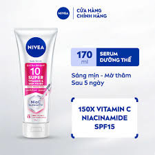 93830 Tinh Chất Dưỡng Thể NIVEA 10 Super Vitamins & Skin Foods (170Ml)