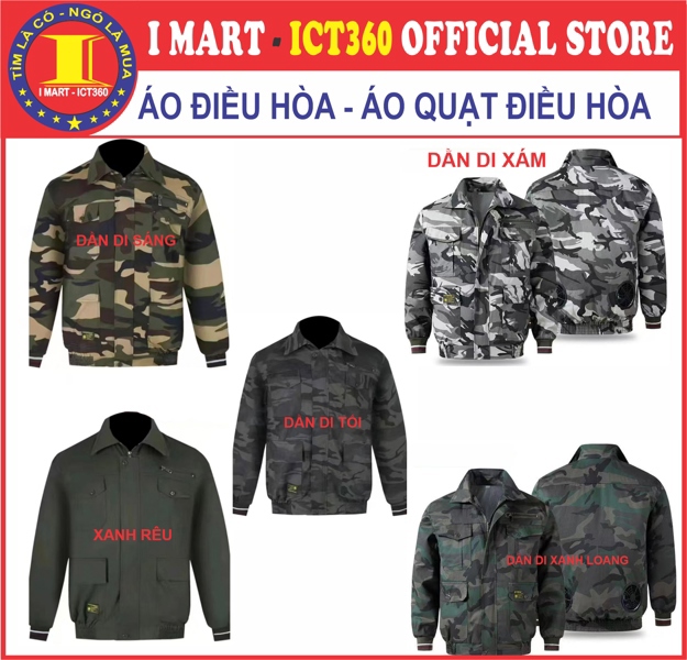 Áo điều hòa, Áo quạt điều hòa ( Loại cao cấp)