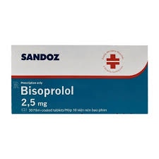 BISOPROLOL 2.5MG (H/2VỈ*15V) NOVARTIS