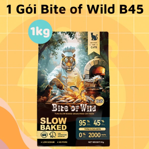 Hạt thức ăn cho mèo Bite of wild B45