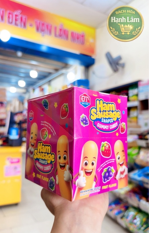 Hộp 20 cây kẹo xúc xích Hamsausage 440g