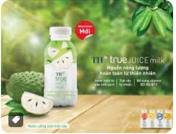 TH - Sữa trái cây 300ml vị Mãng cầu