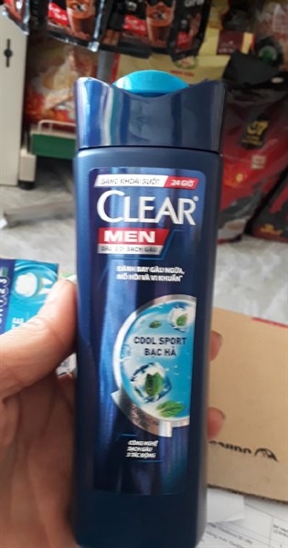 Dầu gội Clear Men 170g