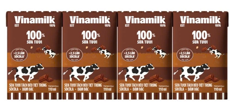 Sttt tách béo sôcôla VNM 110ml