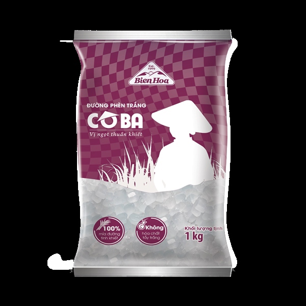 Đường phèn trắng Cô Ba 1kg