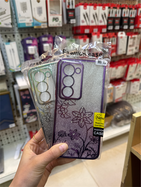 Ốp nhũ hoa đá Oppo Reno 15F