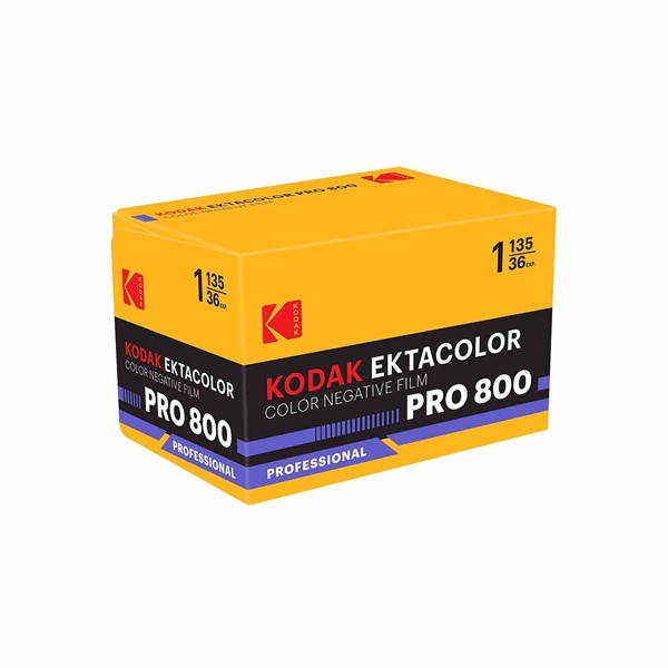 Phim âm bản màu dạng cuộn Kodak Ektacolor PRO 800 135-36