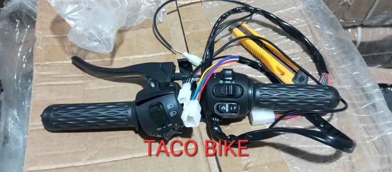 Bộ tay ga liền công tắc 2 bên có tay thắng kèm theo (hàng theo xe)