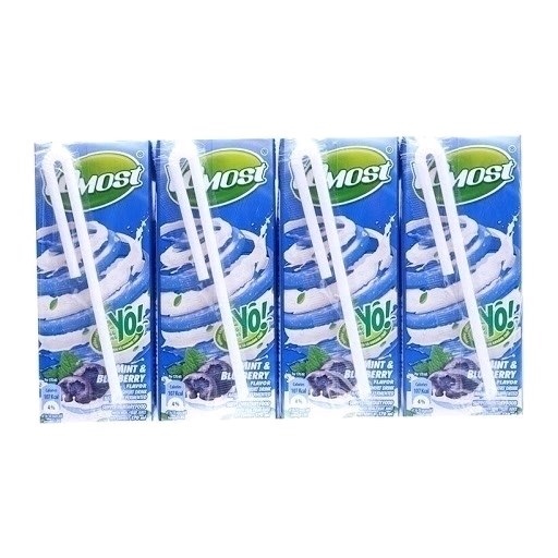 Sữa chua uống Yomost Bạc Hà Việt quất 170ml (Hộp)