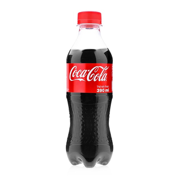 Nước ngọt có ga Coca Cola chai 390ml