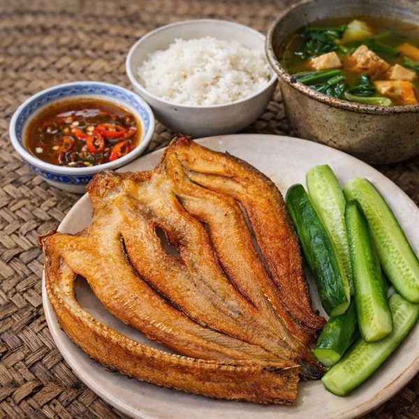 Khô cá lóc một nắng 500g