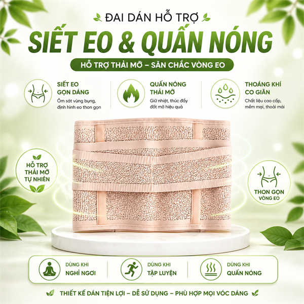 ĐAI DÁN ĐỊNH HÌNH Ủ NÓNG