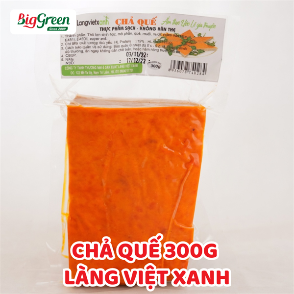 Chả Quế 300G - Làng Việt Xanh
