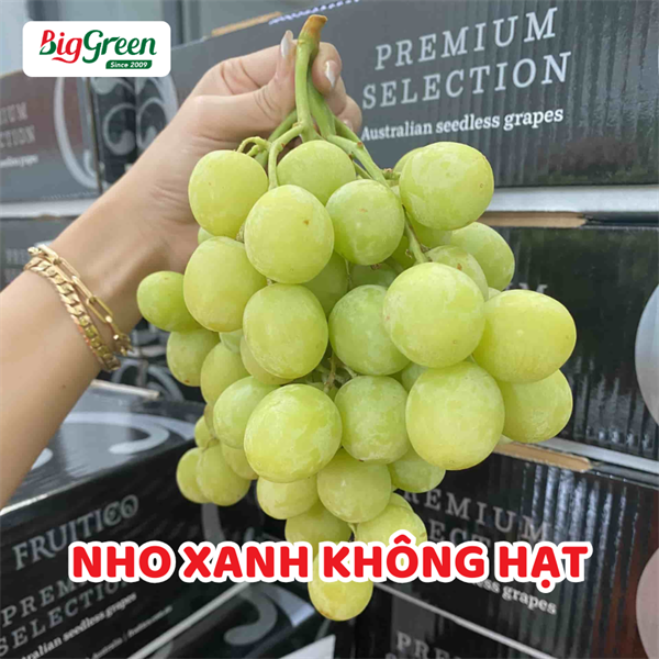 Nho Xanh Không Hạt