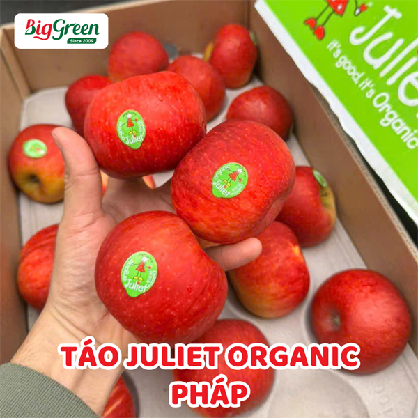 Táo Juliet Organic Pháp 12 trái