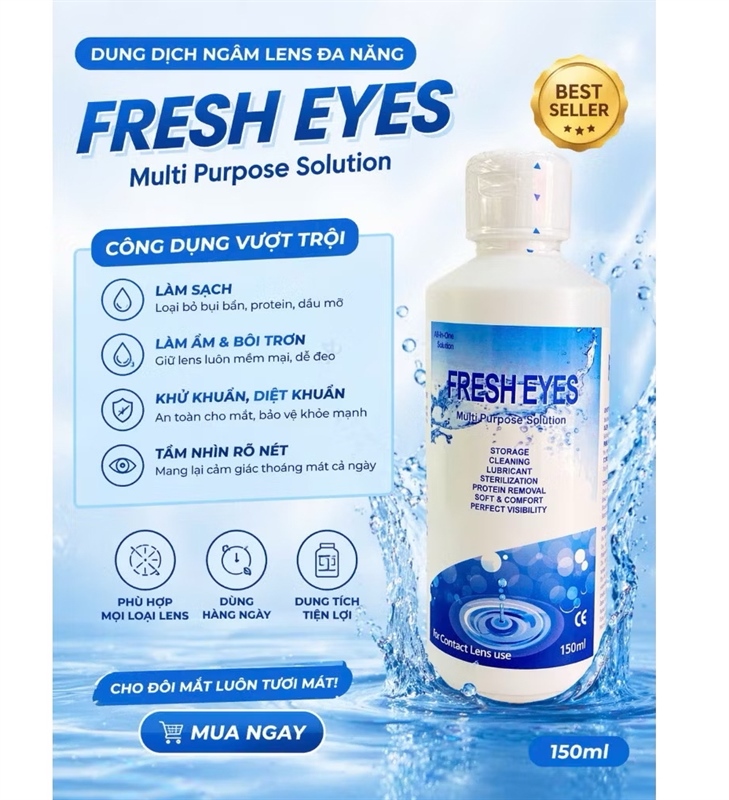 Dung dịch ngâm lens 150ml