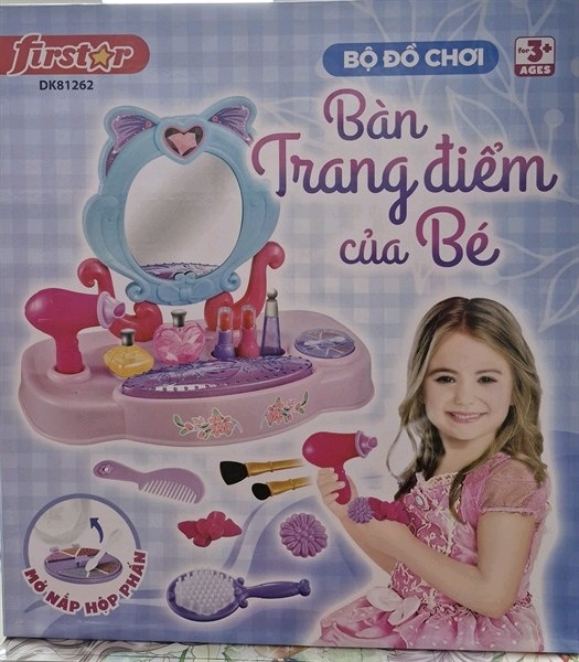Bộ đồ chơi bàn Trang điểm của bé, DK81262