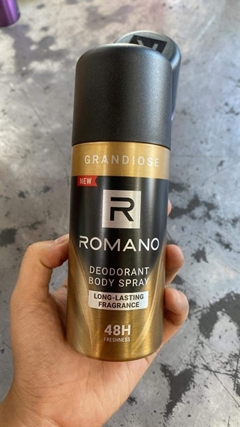 Romano - Xịt khử mùi 150ml Grandiose