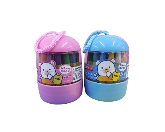 NNB - Hộp nhựa 36 chì màu sáp dầu
