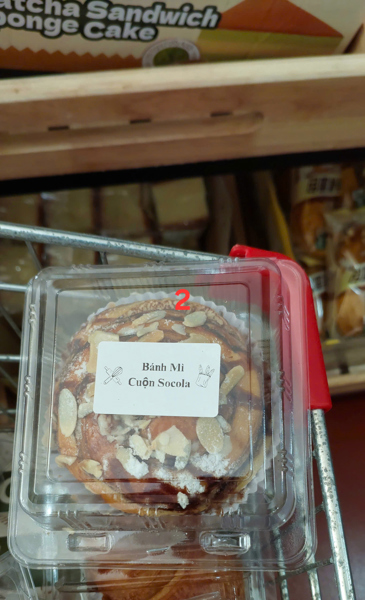 Bánh mì cuộn socola