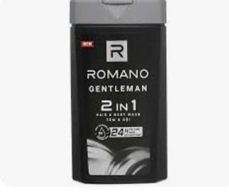 Romano - Sữa Tắm&Dầu gội 2in1 180g Gentleman