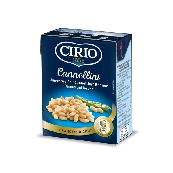 Cirio cannelini beans Tetra pack 380g