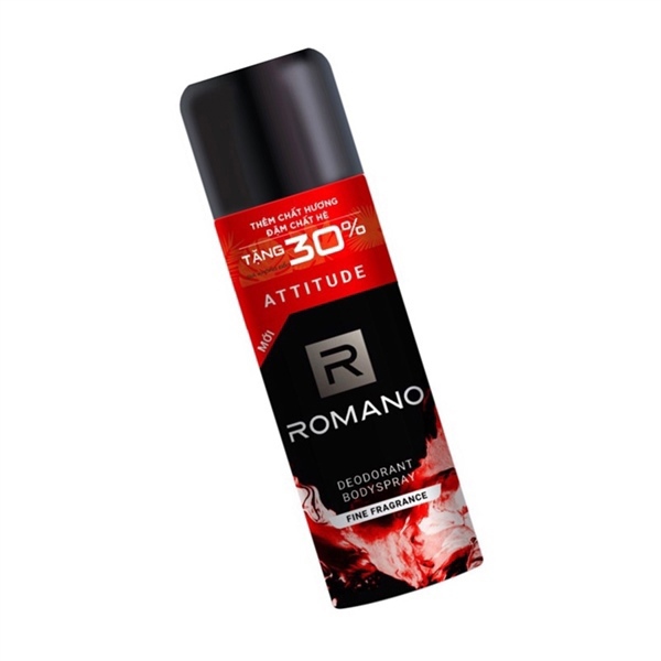 Romano - Xịt khử mùi 150ml Attitude