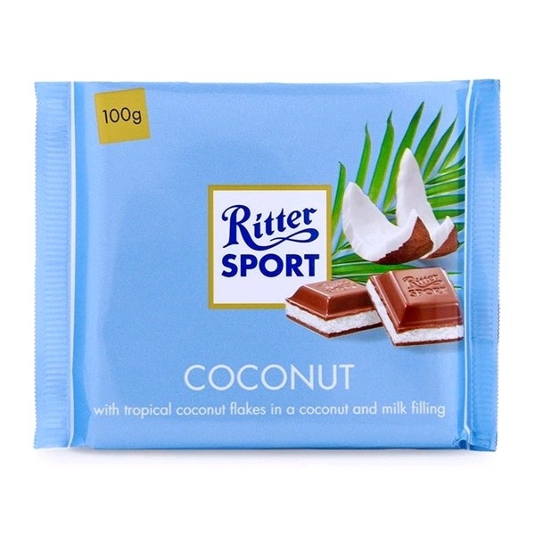 Ritter Sport sôcôla Coconut 100g