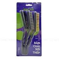NNB - Kinkit lô 3 bàn chải sợi thép 23CM