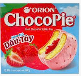 Orion - Bánh Chocopie 12P dâu tây