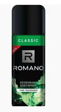 Romano - Xịt khử mùi 150ml Classic