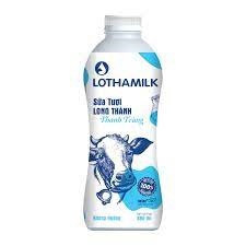 Sữa tươi Long Thành không đường 880ml