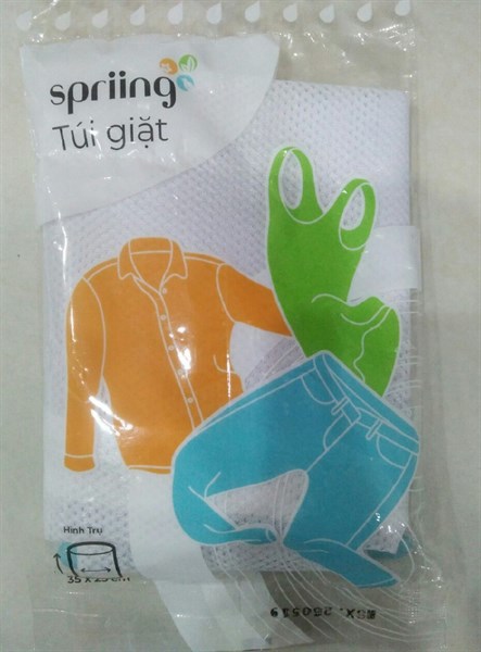 Túi giặt hình trụ tròn 35×25cm