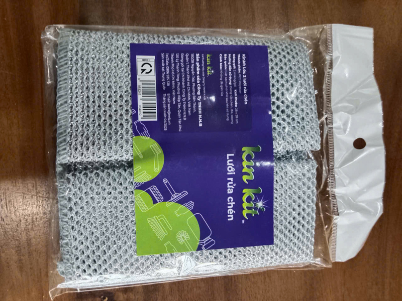NNB - Kinkit Lốc 2 lưới rửa chén